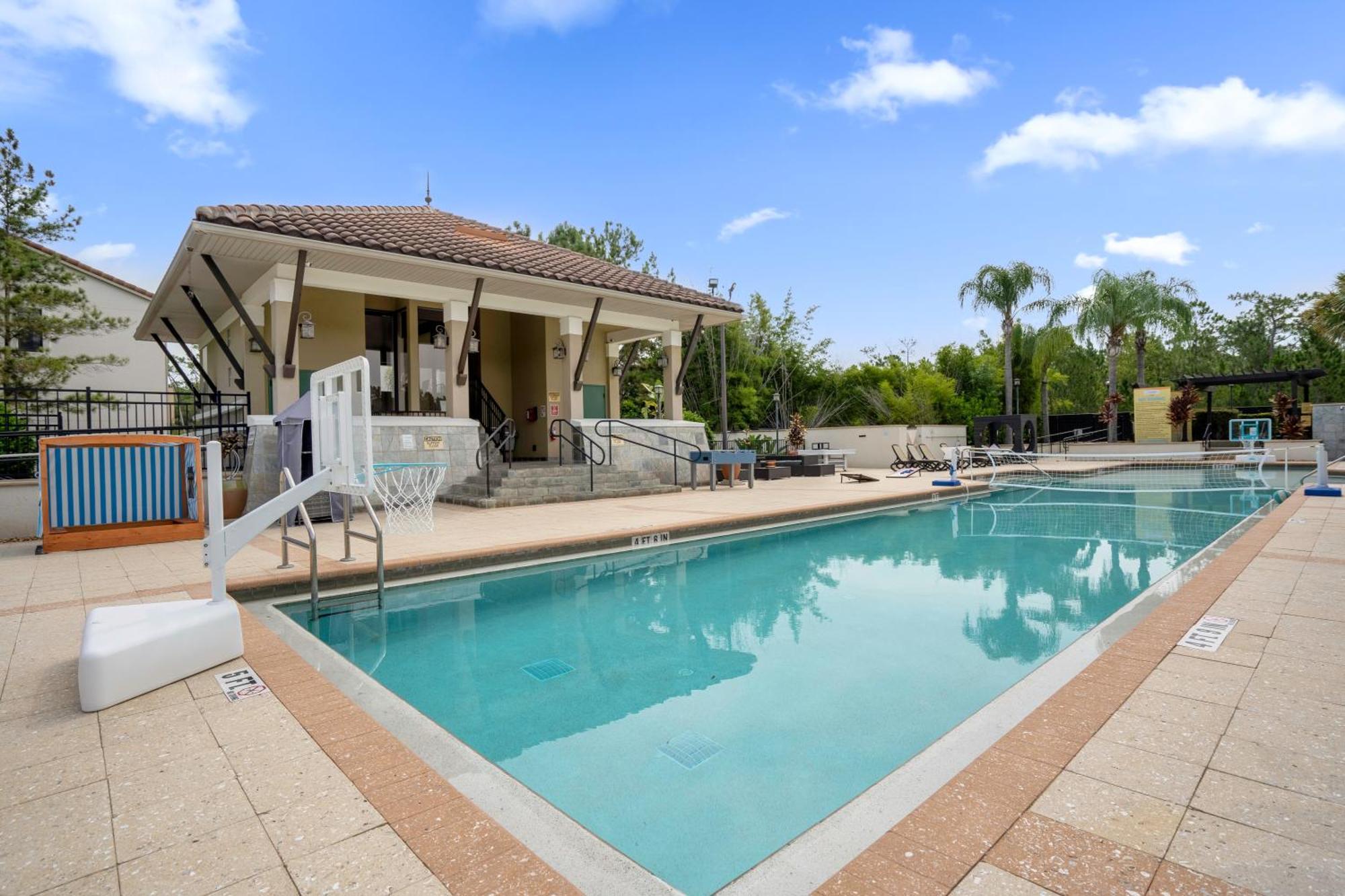 4Br Disney Family Townhouse Resort In Orlando - With Resort Pool, Gym, Games, & Jacuzzi Exterior photo